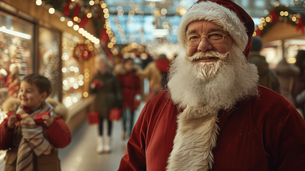 Une animation commerciale de Noël originale avec le photobooth BURDDY